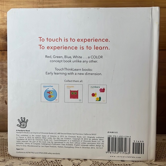 Colors, Touch Think Learn - Picture 2 of 7